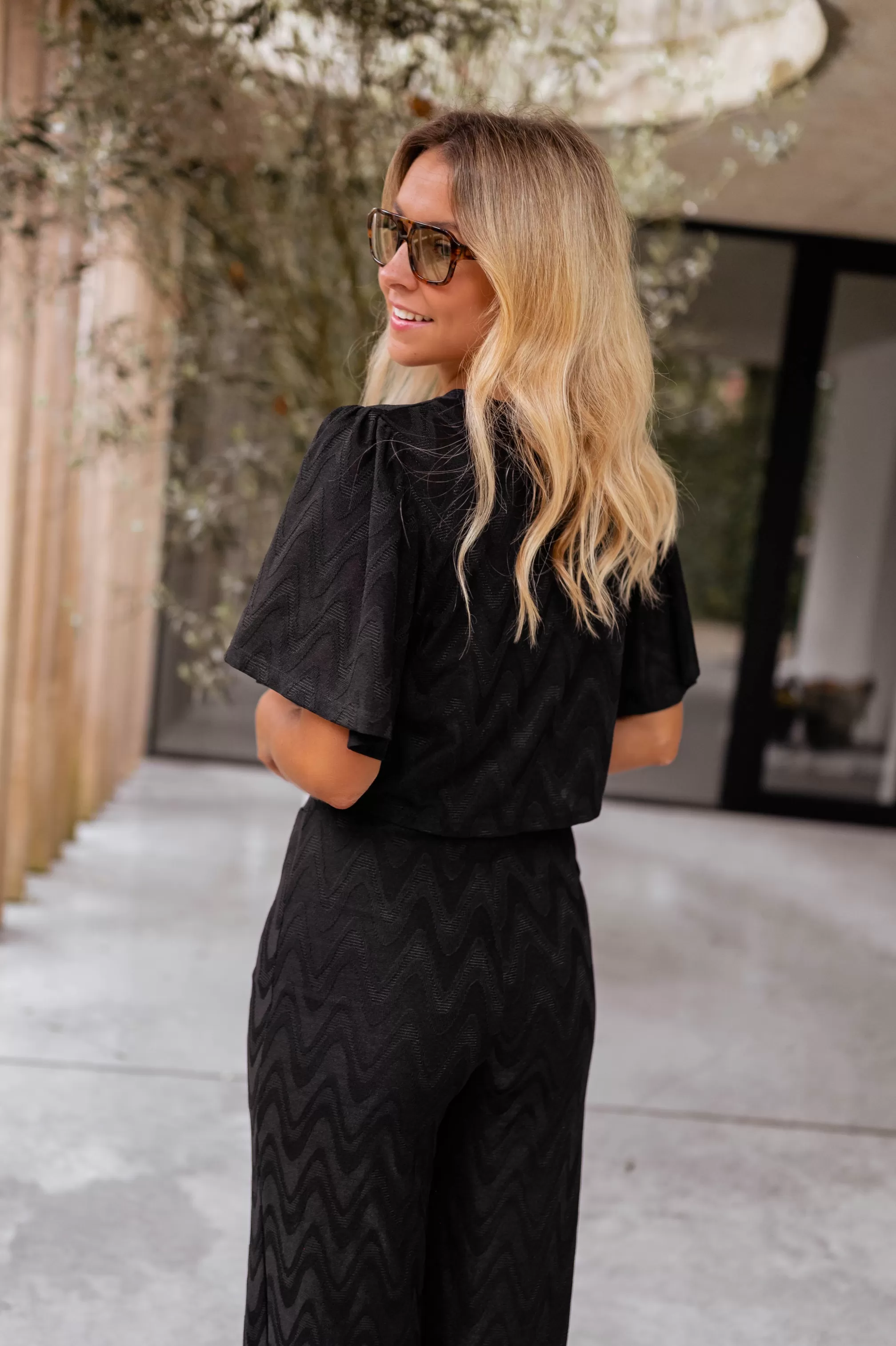 Axella Blouse Black - Creation | Blouse Black Embroidered | Ready To-Porter Online | -Easy Clothes Hot