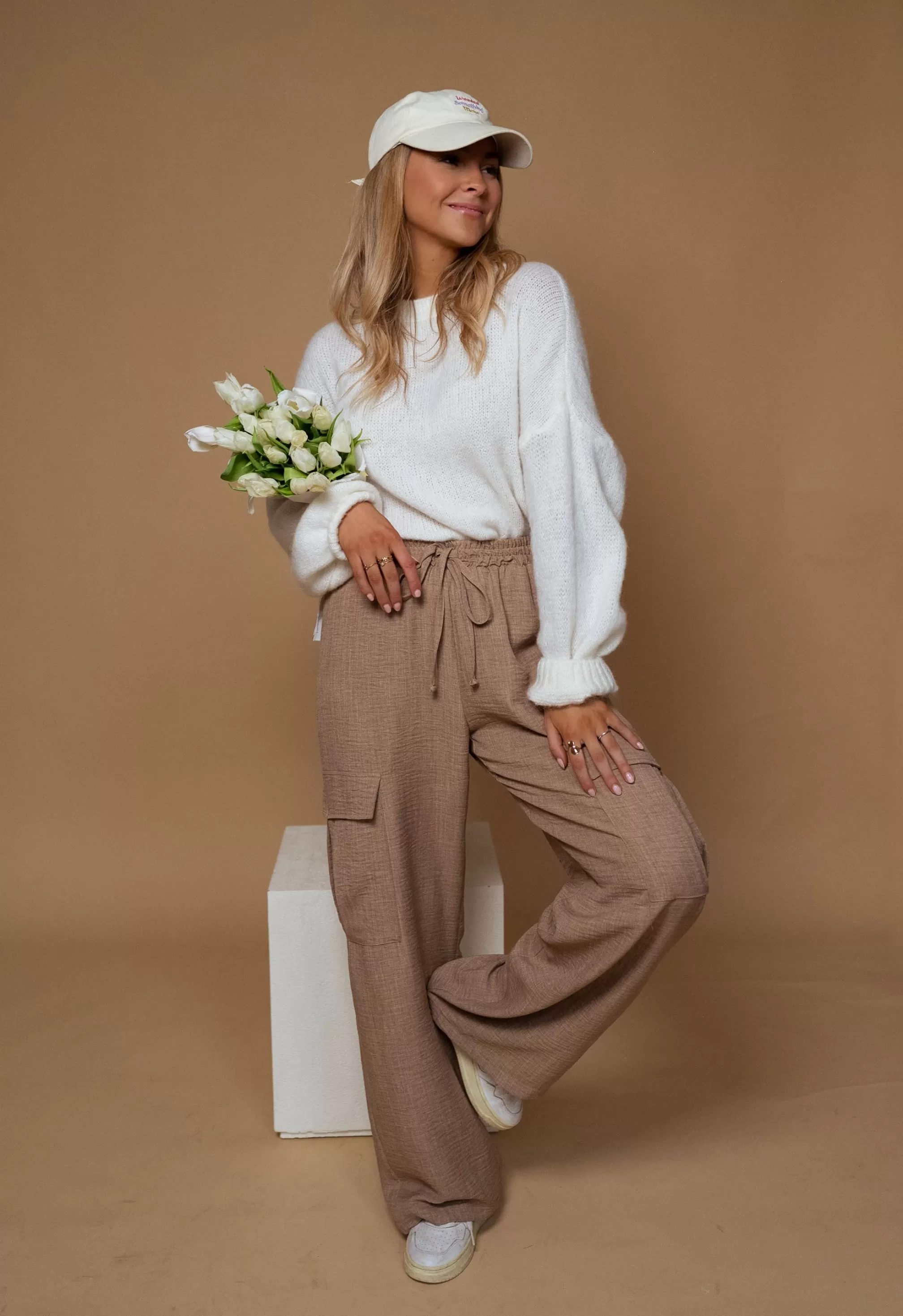 cargo_pants_chocolateancaloose_amp_comfortable_77940-2.webp Cargo Pants Chocolate | Anca | LOOSE & Comfortable-Easy Clothes Cheap