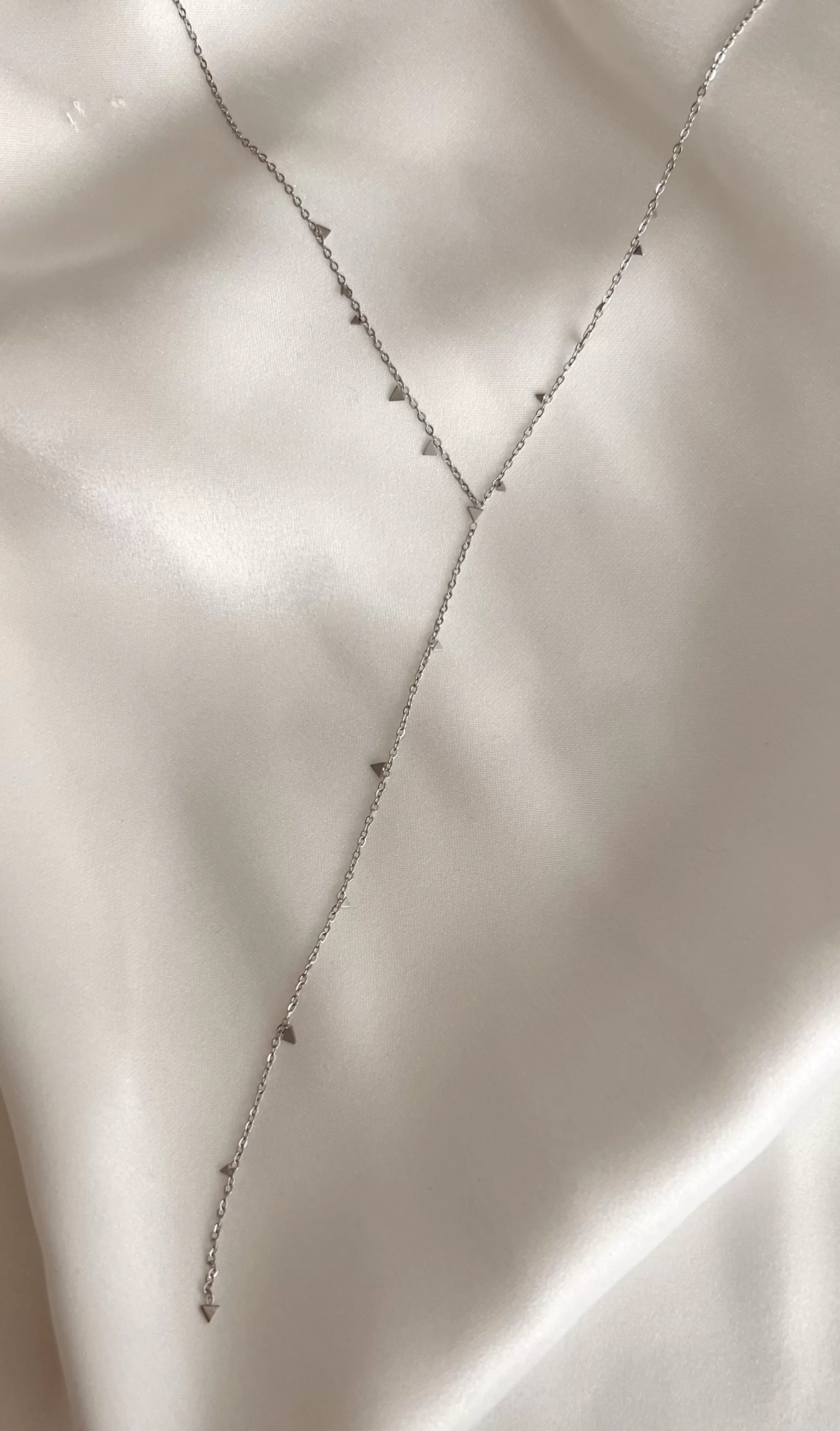 Collier Eryn Argenté | Collier Argenté Multi-rangs | Prêt-à-porter En Ligne |  -Easy Clothes Cheap