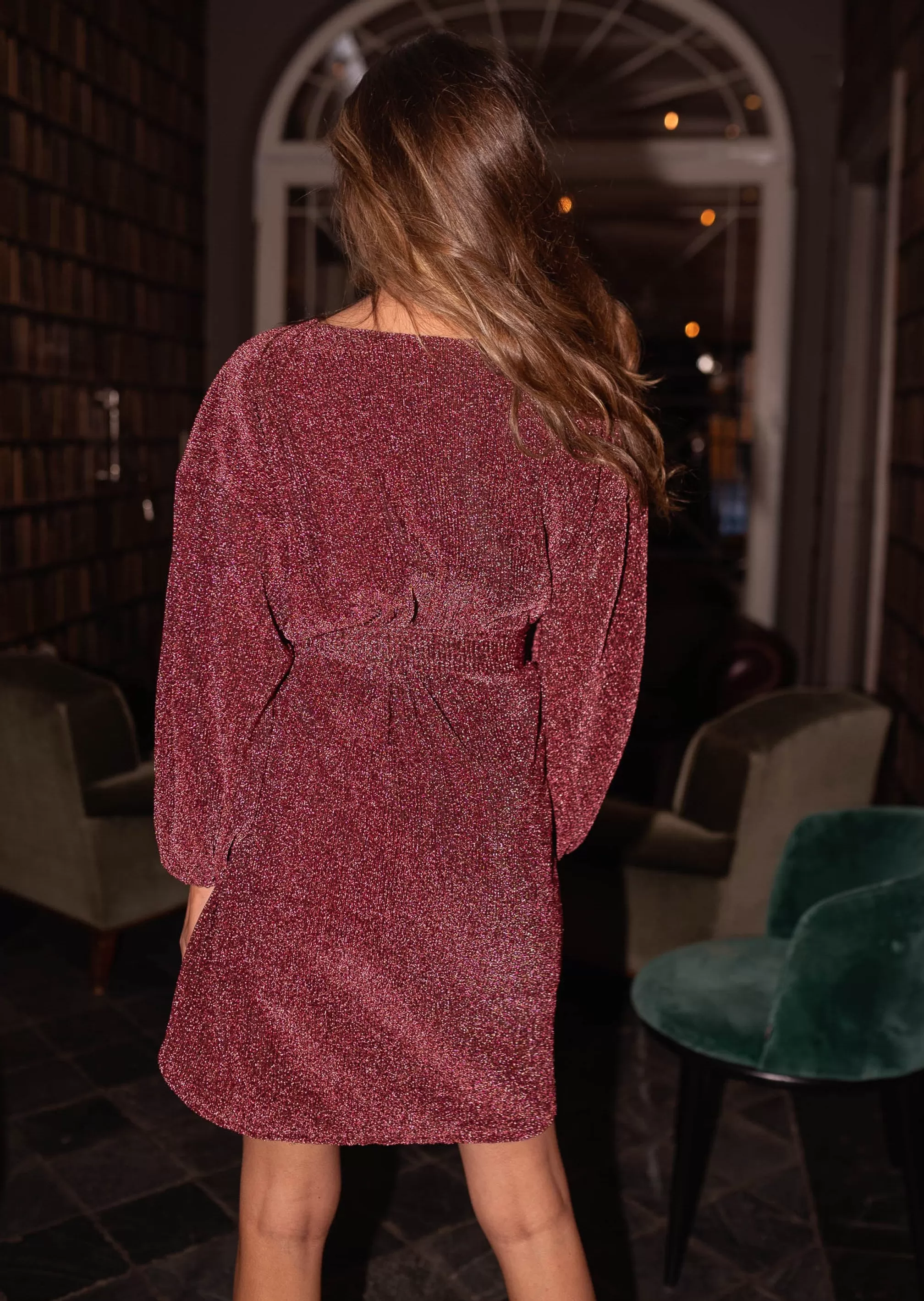 dita_dress_creation__pink_glittery_75862-2.webp Dita Dress CREATION - -Easy Clothes Shop