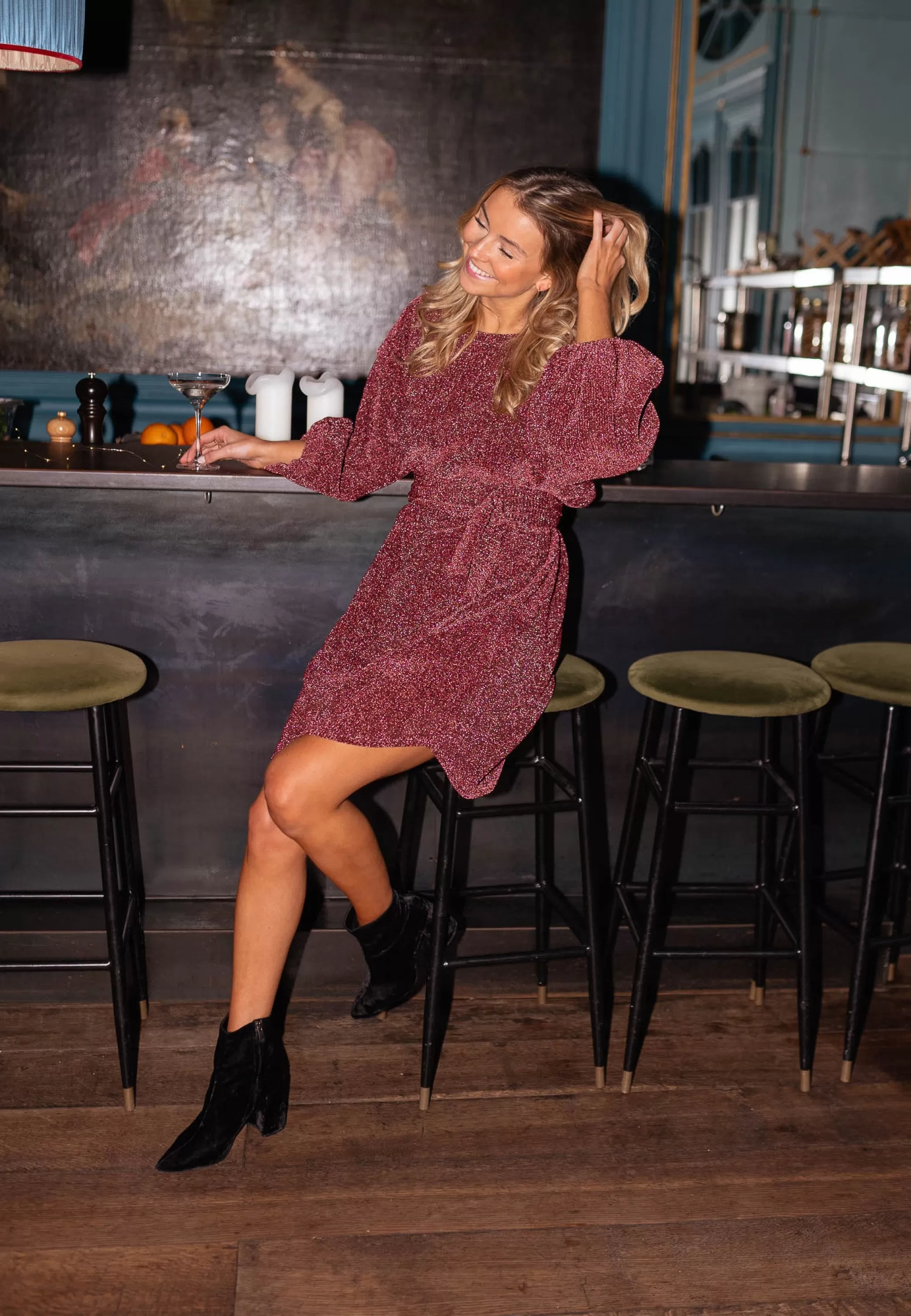 dita_dress_creation__pink_glittery_75863-3.webp Dita Dress CREATION - -Easy Clothes Shop