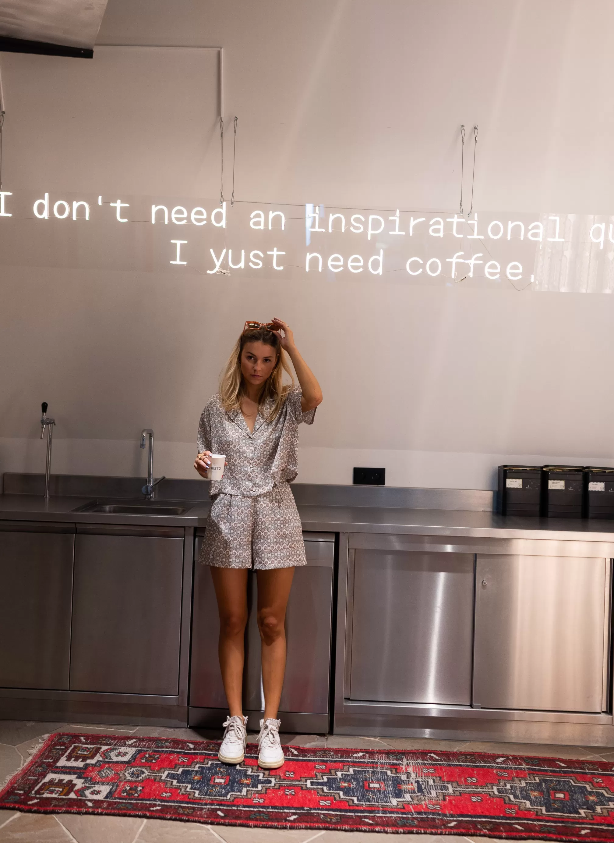 Green Tia Shirt Patterned | Oversized Crop Shirt | Ready To-Porter Online | -Easy Clothes Flash Sale