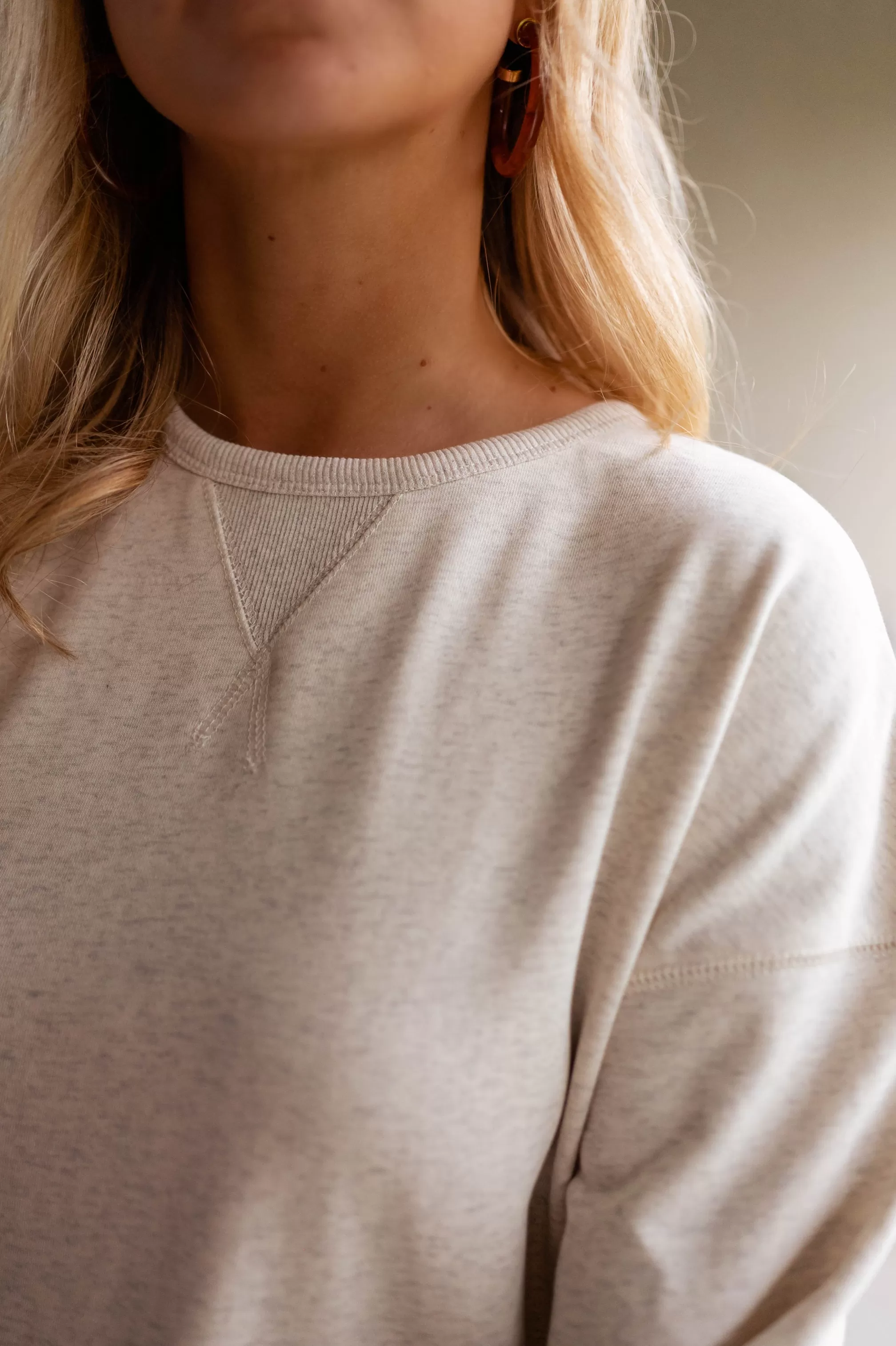 Robe Pull Bertina Grise | Robe Pull Ample |  Prêt-à-porter En Ligne | -Easy Clothes Outlet