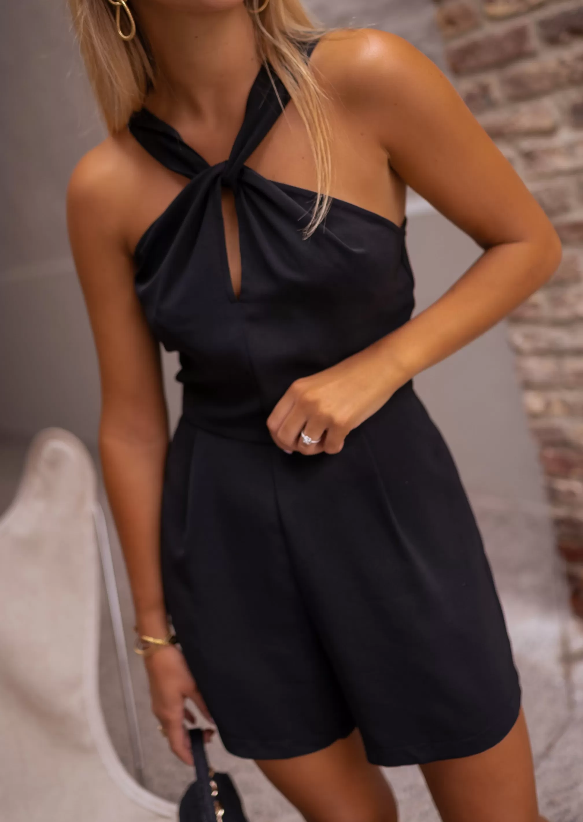 Romper Black - -Easy Clothes Online