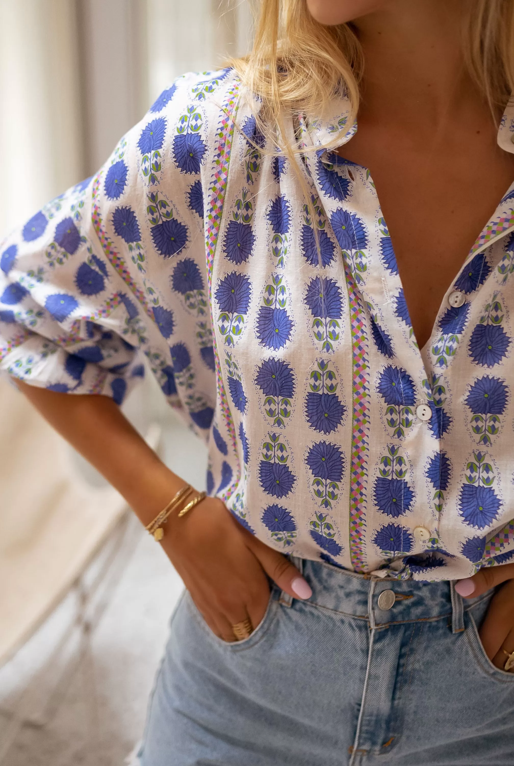 Shirt White - -Easy Clothes Cheap