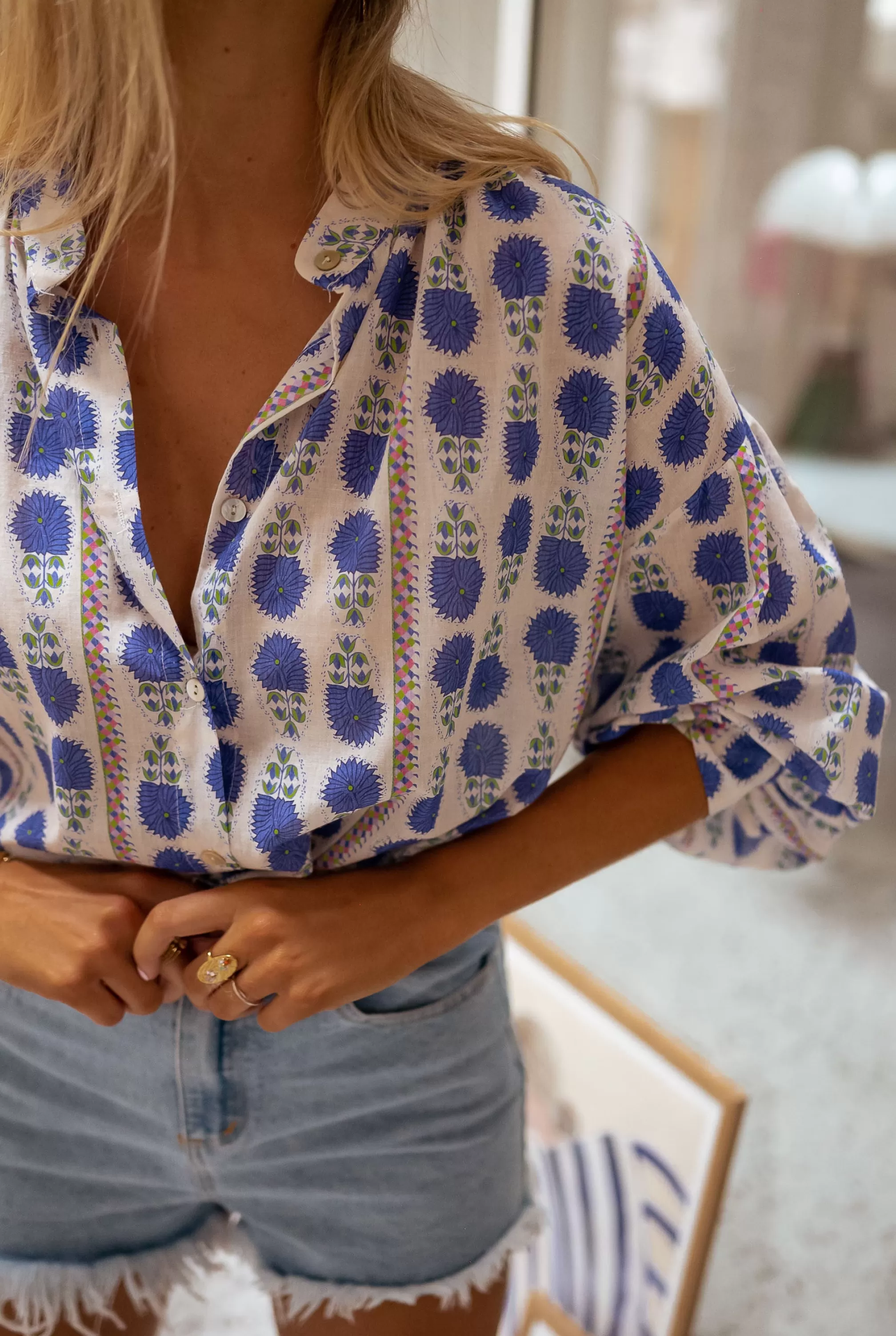 Shirt White - -Easy Clothes Cheap