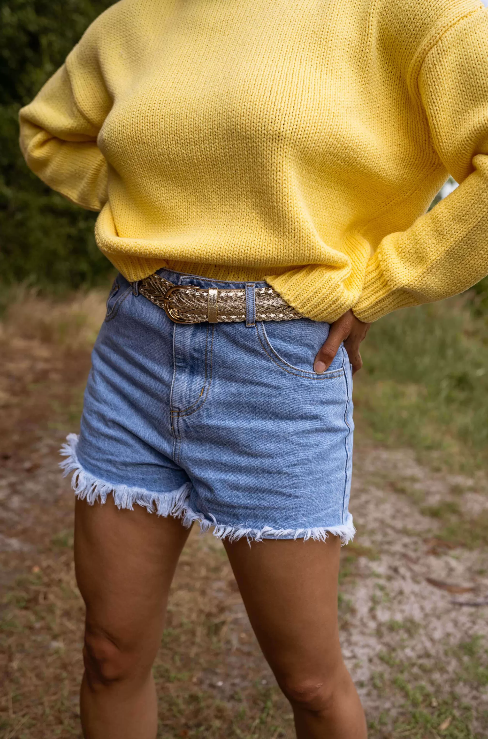 Shorts Franck Denim - Blue - Size High - Clothing-Easy Clothes Discount