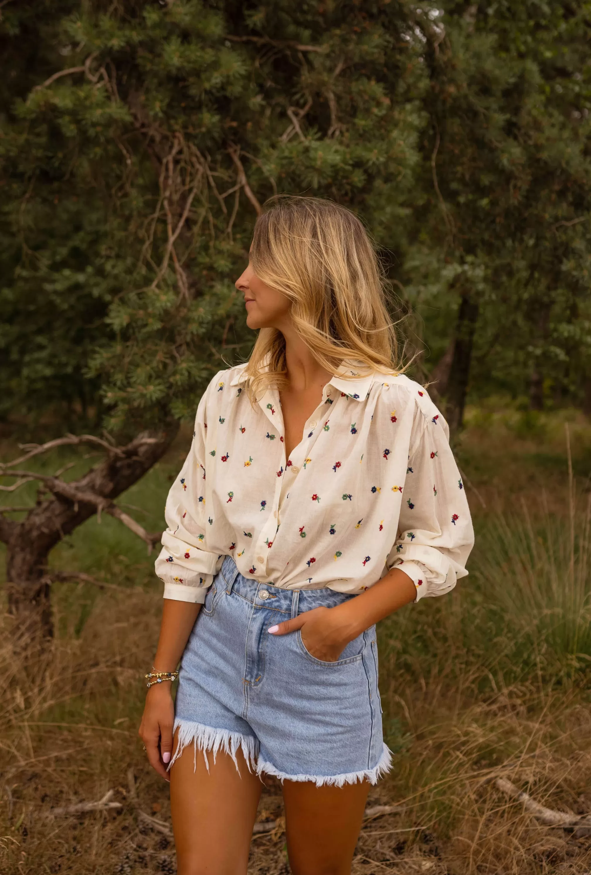 Shorts Franck Denim - Blue - Size High - Clothing-Easy Clothes Discount