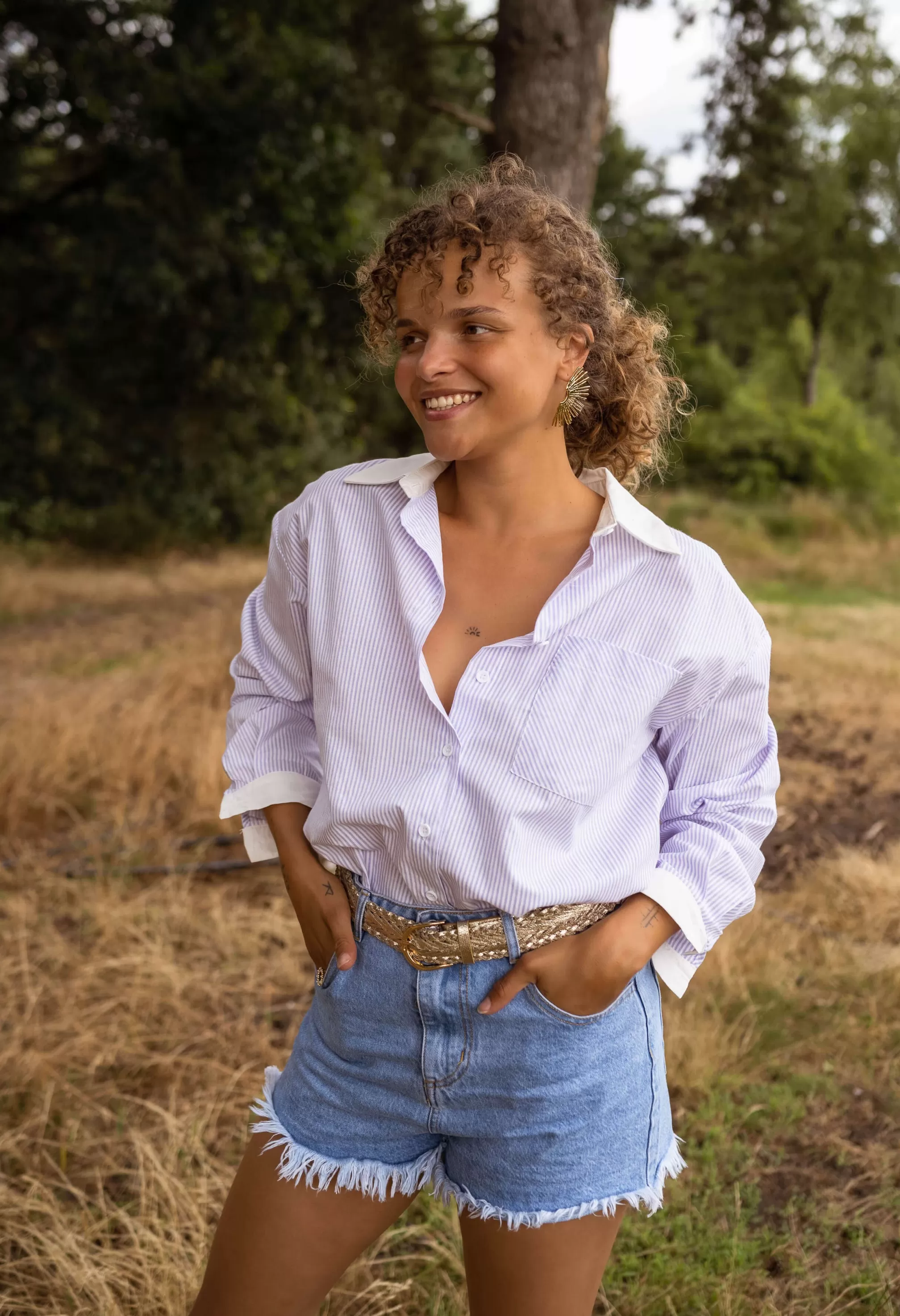 Shorts Franck Denim - Blue - Size High - Clothing-Easy Clothes Discount