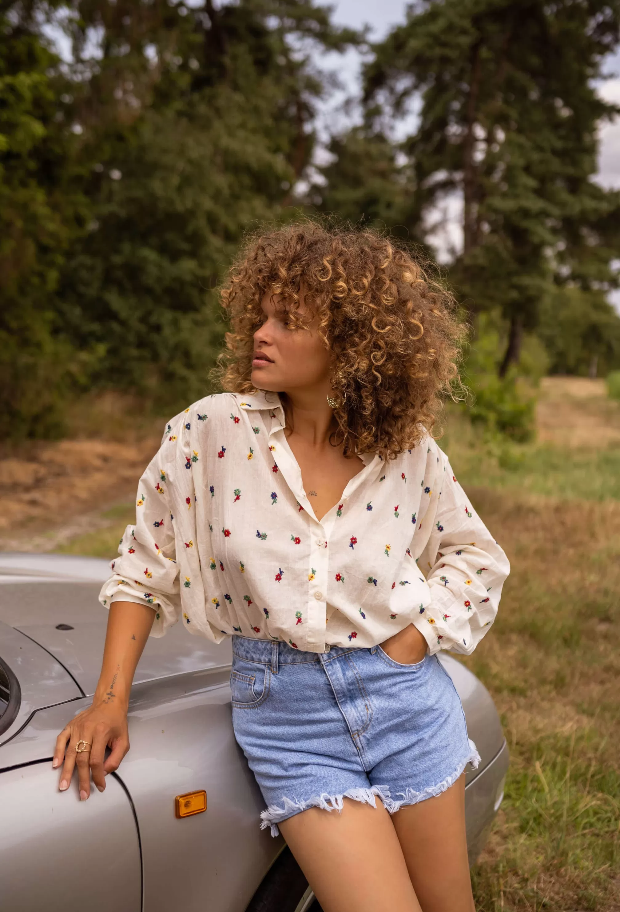 Shorts Franck Denim - Blue - Size High - Clothing-Easy Clothes Discount