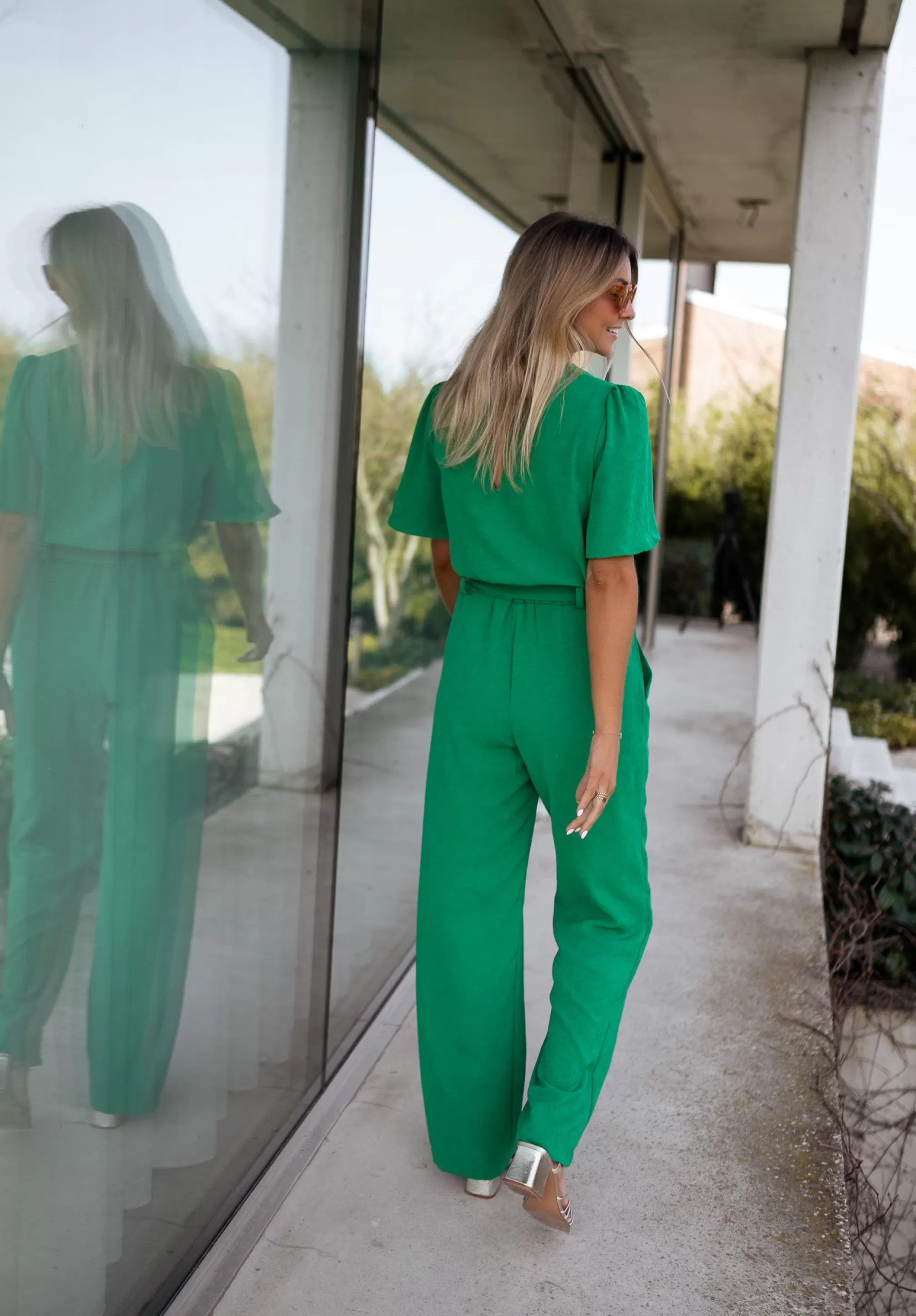 Suit Stan Green | Suit Short Sleeves | Ready To-Porter Online | -Easy Clothes New