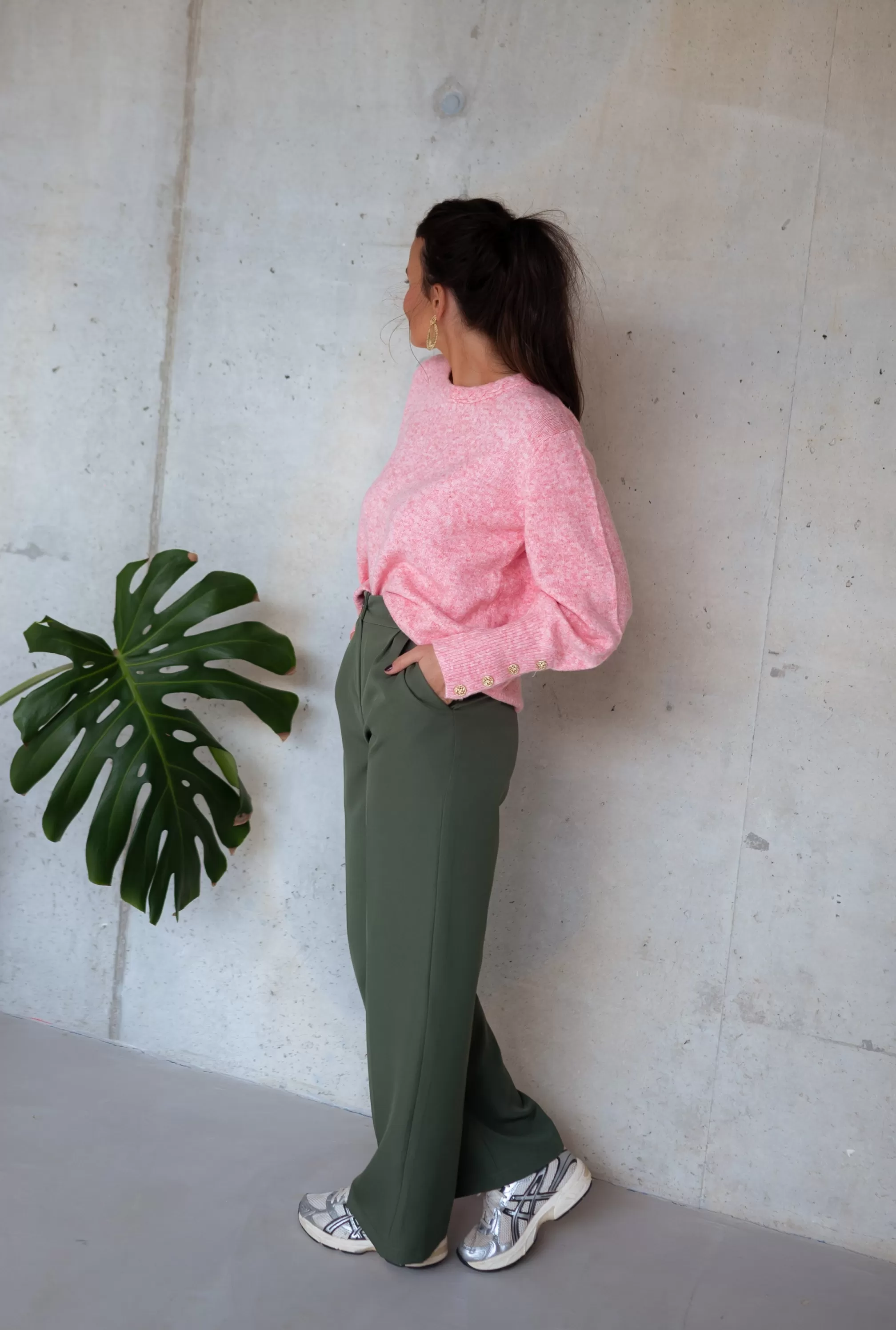 Sweater Rubens Pink - Soft - One Size - -Easy Clothes New