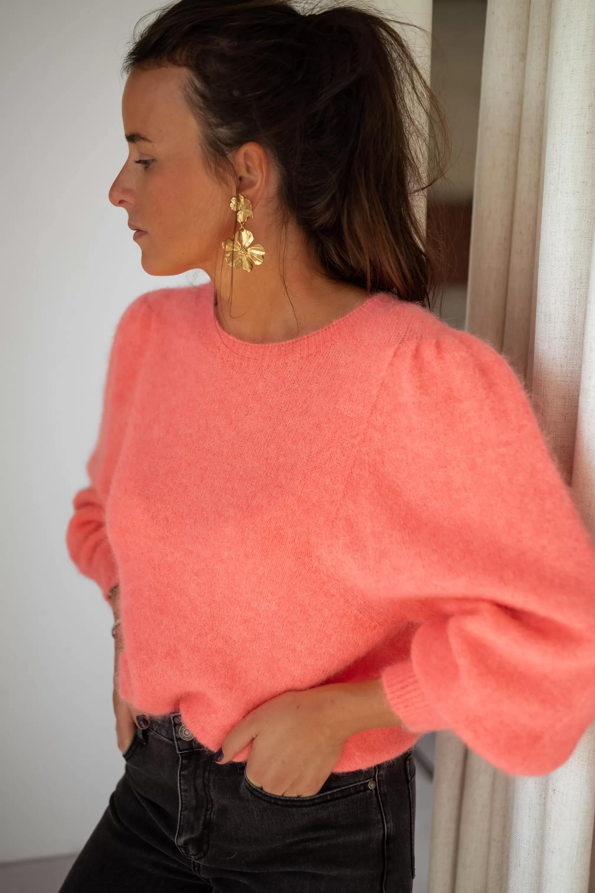 Sweater Sofia Coral - -Easy Clothes Outlet