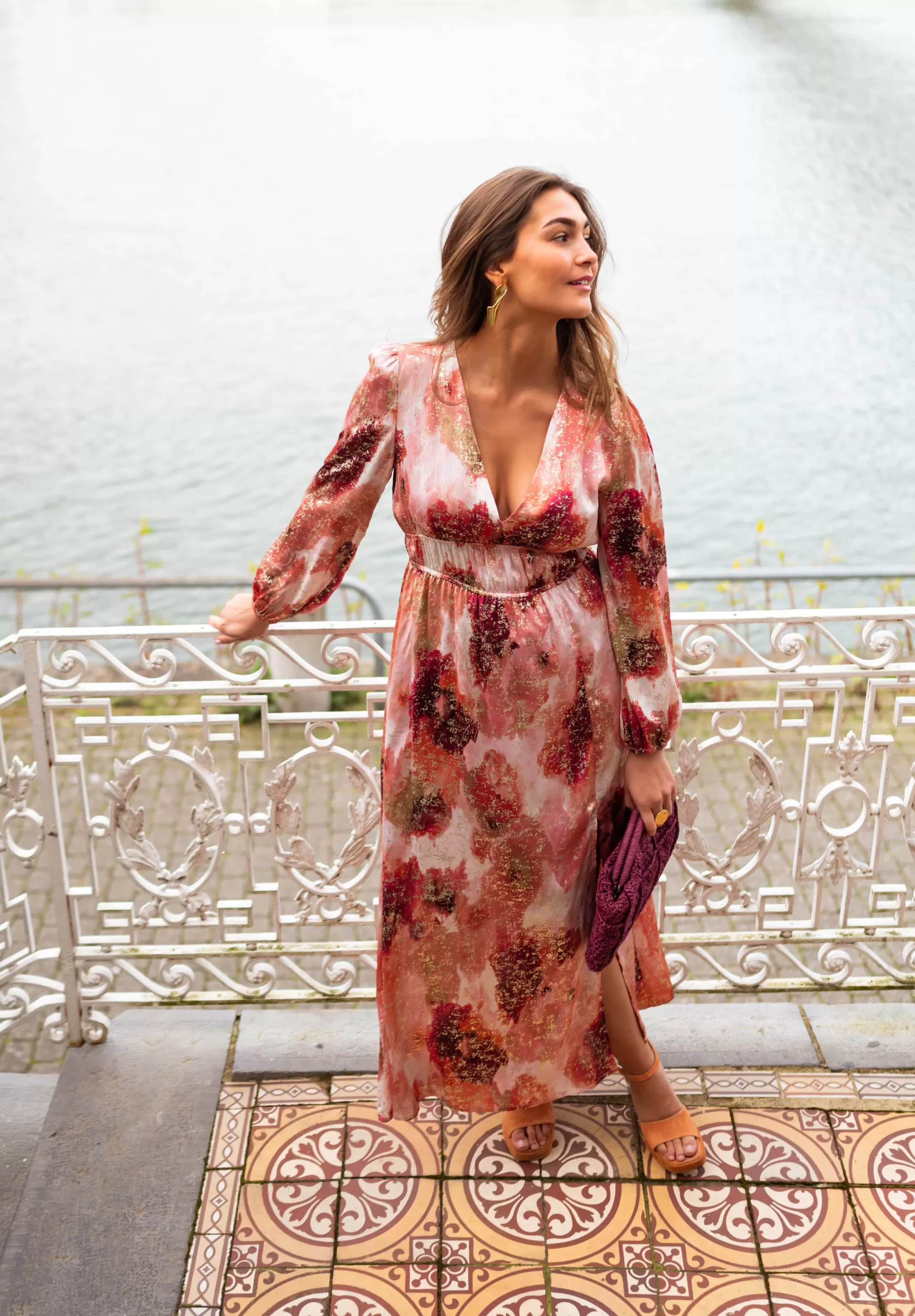 sylva_dress__pink_amp_orange__trendy_73941-3.webp Sylva Dress - -Easy Clothes Discount