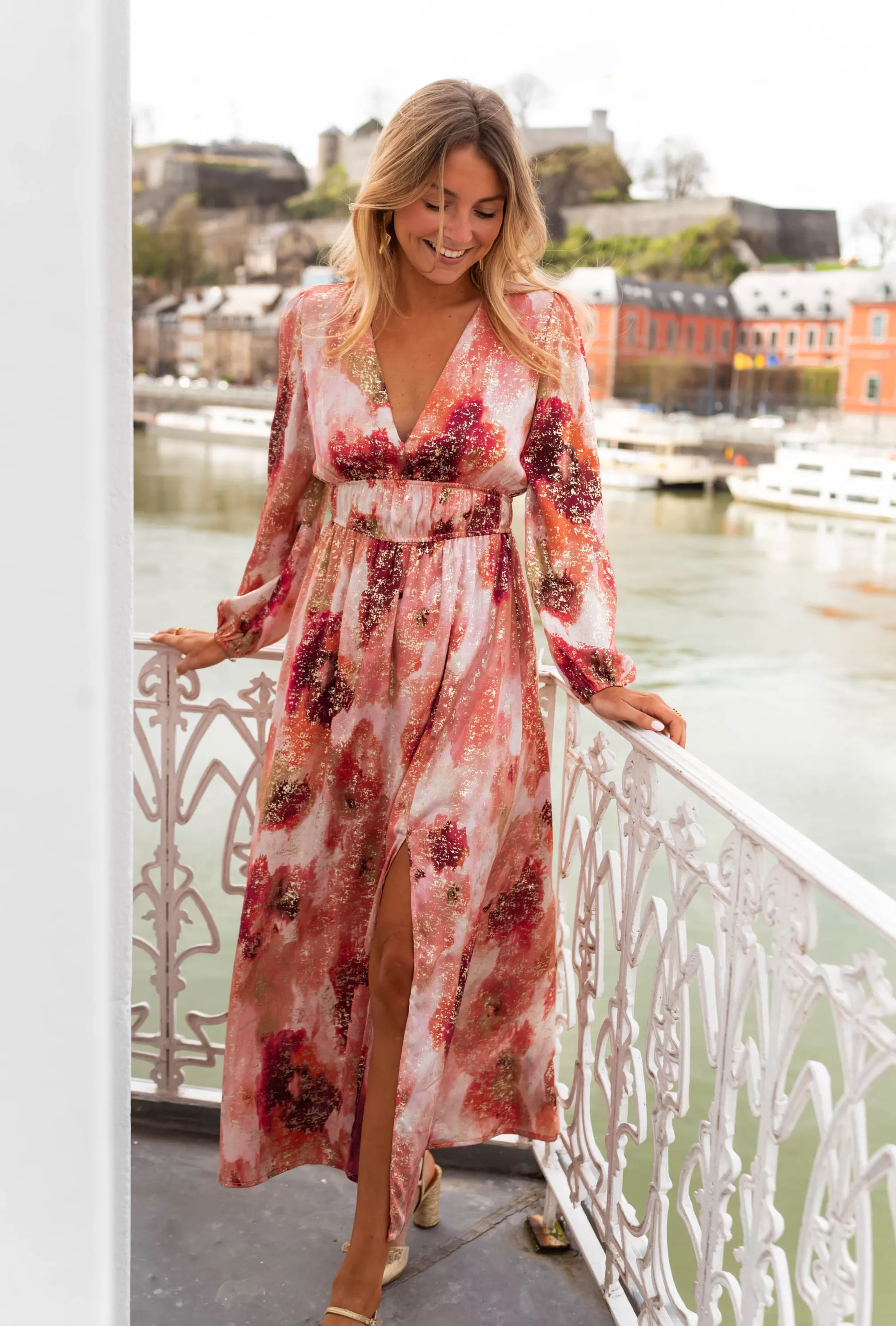 sylva_dress__pink_amp_orange__trendy_73950-2.webp Sylva Dress - -Easy Clothes Discount