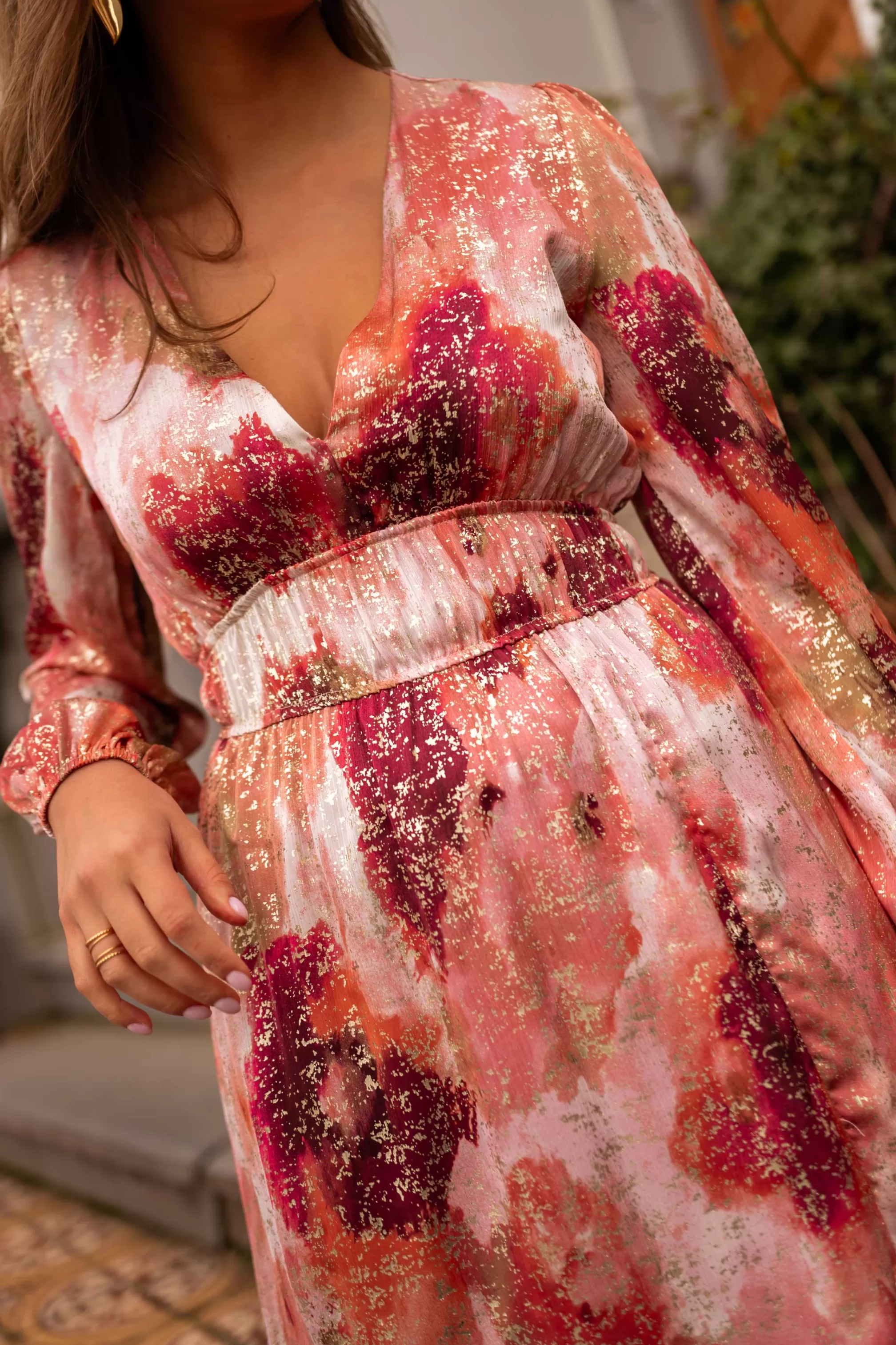 sylva_dress__pink_amp_orange__trendy_73956-3.webp Sylva Dress - -Easy Clothes Discount