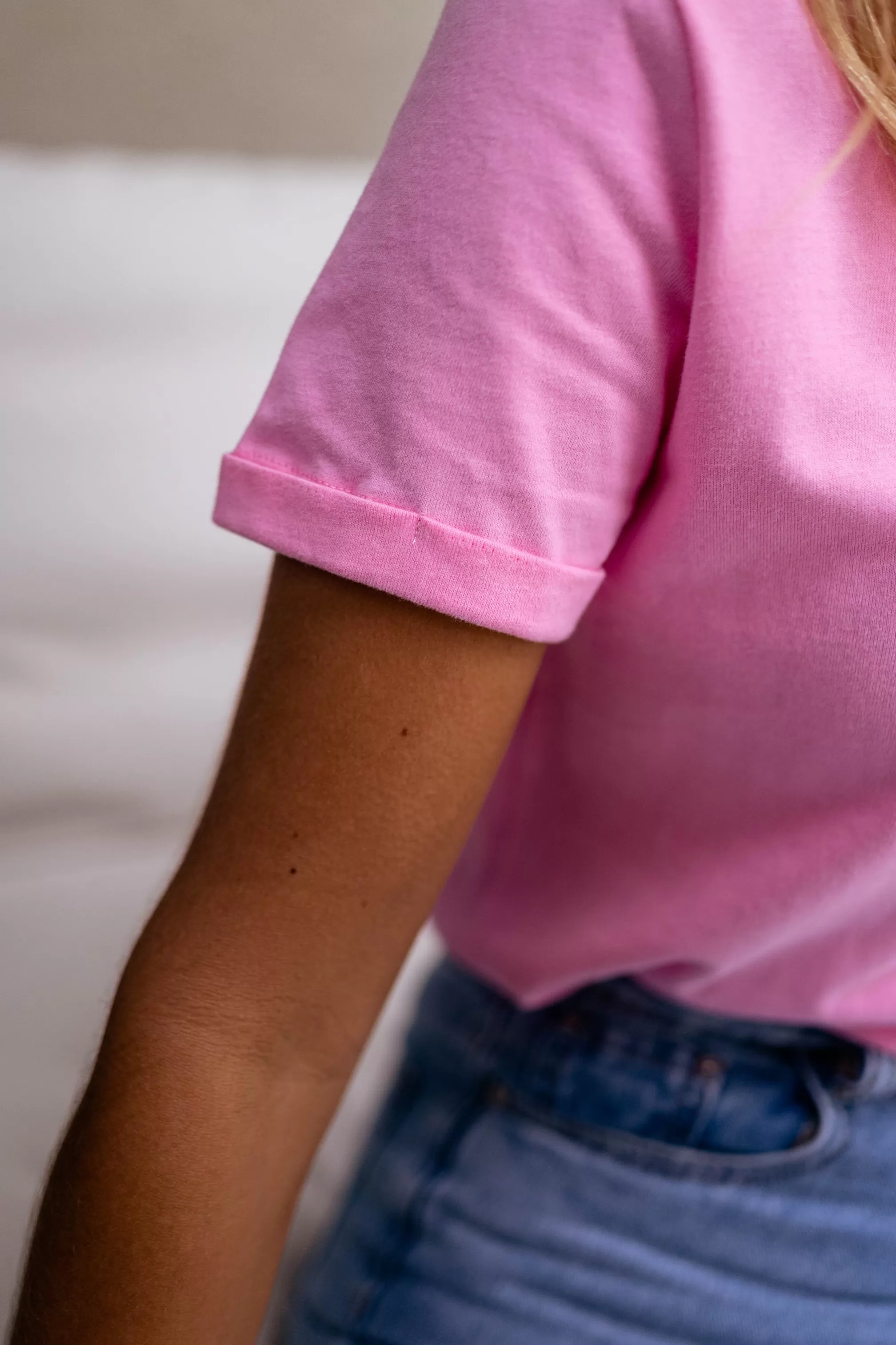 T-Ayda Shirt Pink | T-shirt Pink To Prints | Ready To-Porter Online | -Easy Clothes Sale