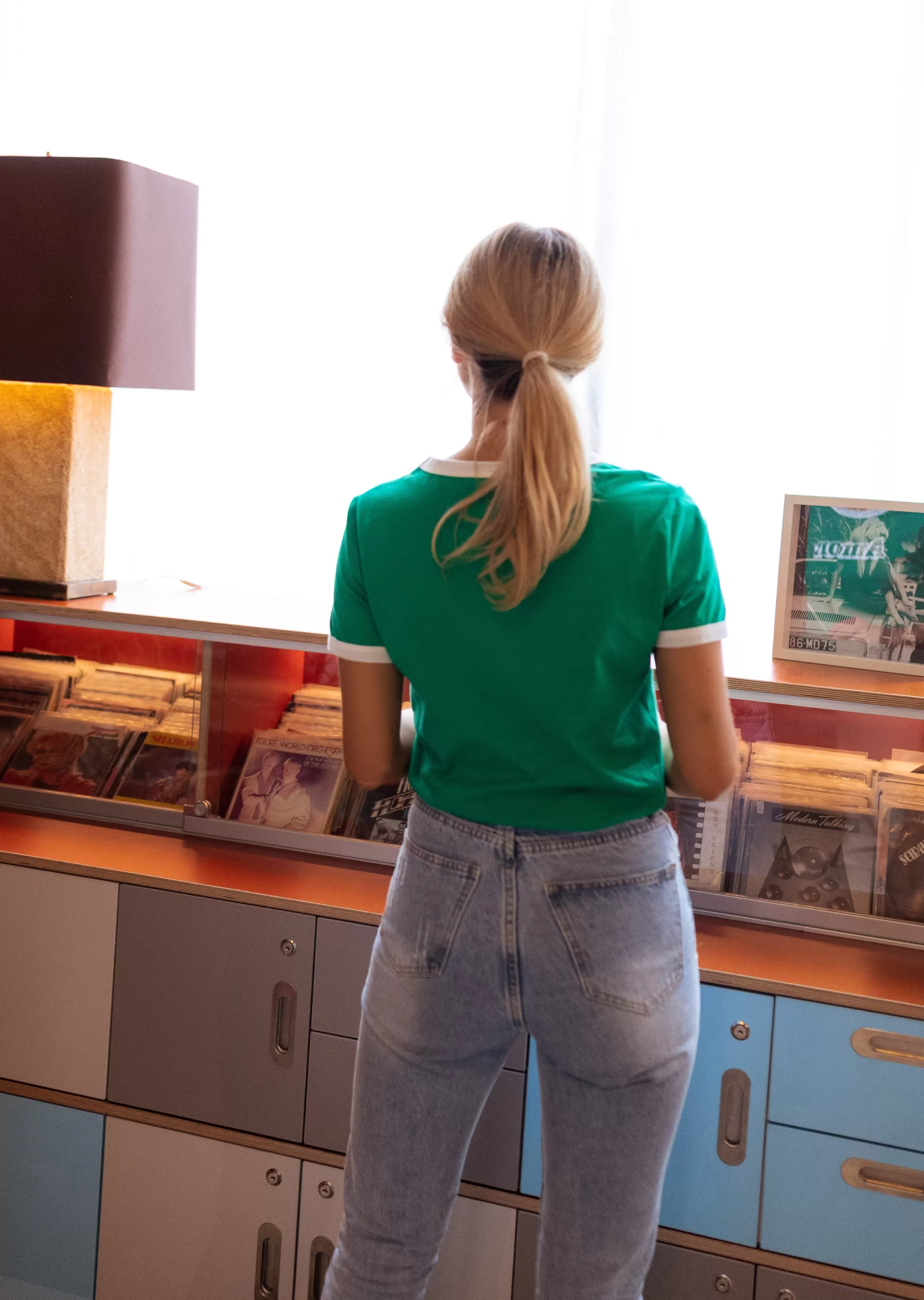 T-Green Amor Shirt | T-Green Print Shirt | Ready To-Porter Online | -Easy Clothes Cheap