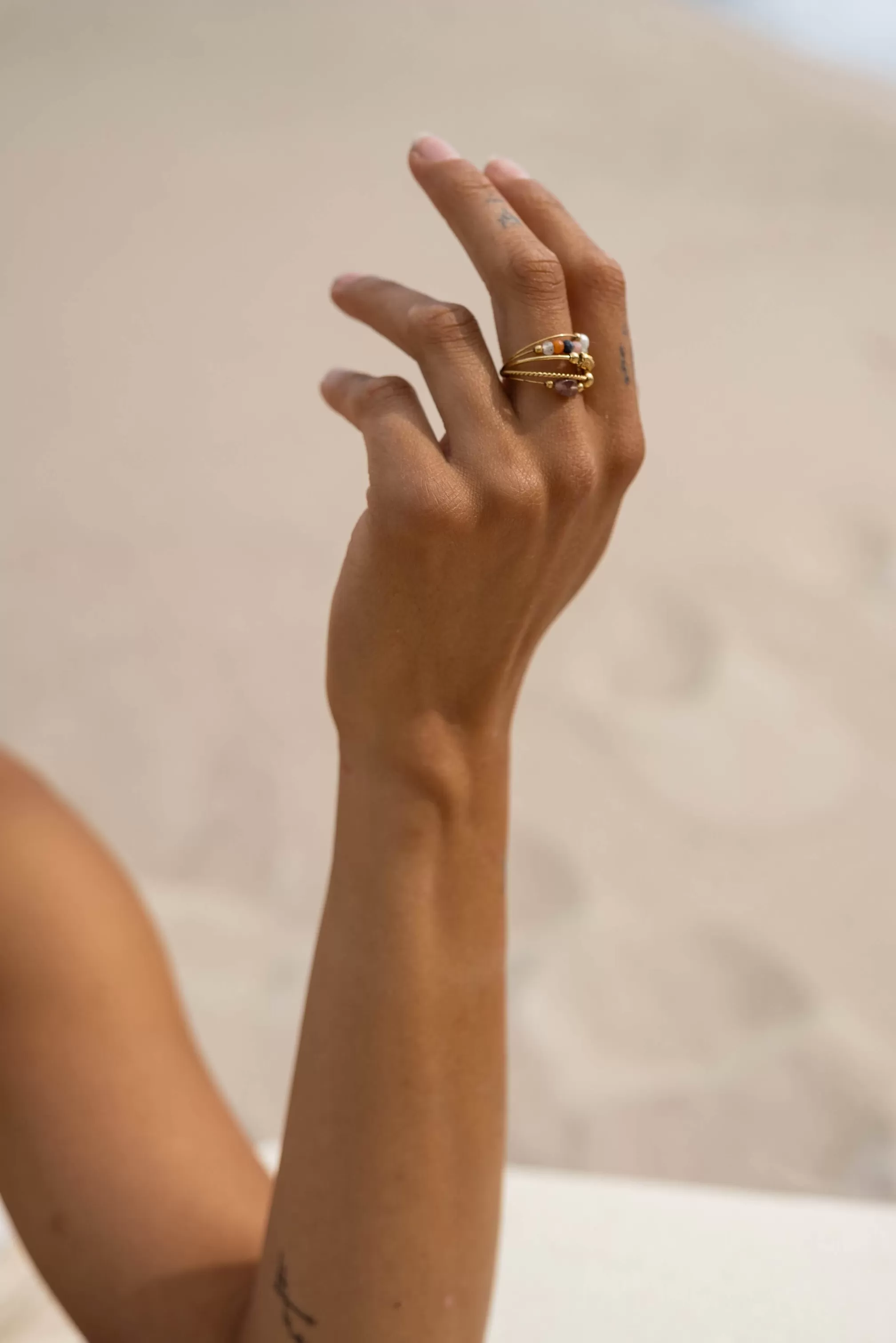 Toyo Ring Golden - -Easy Clothes Flash Sale